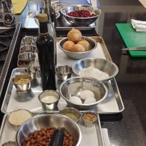 C'est Bon Cooking lessons - mise en place